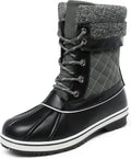 Women's Snow Winter Boots Mid Calf Waterproof - Thinsulate Warmth