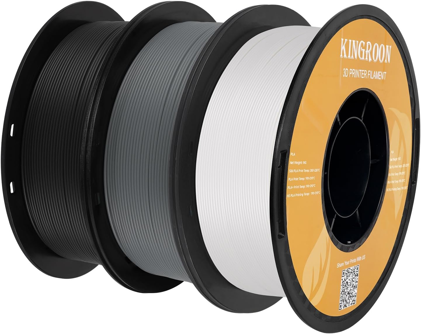 Kingroon High Speed PLA 3D Printer Filament for Rapid Printing