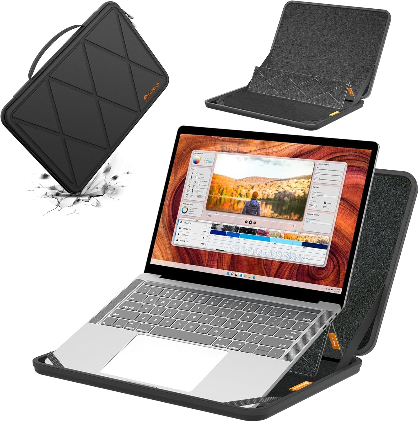 Smatree MS89 Hard EVA Protective Sleeve Case for Dell Laptops