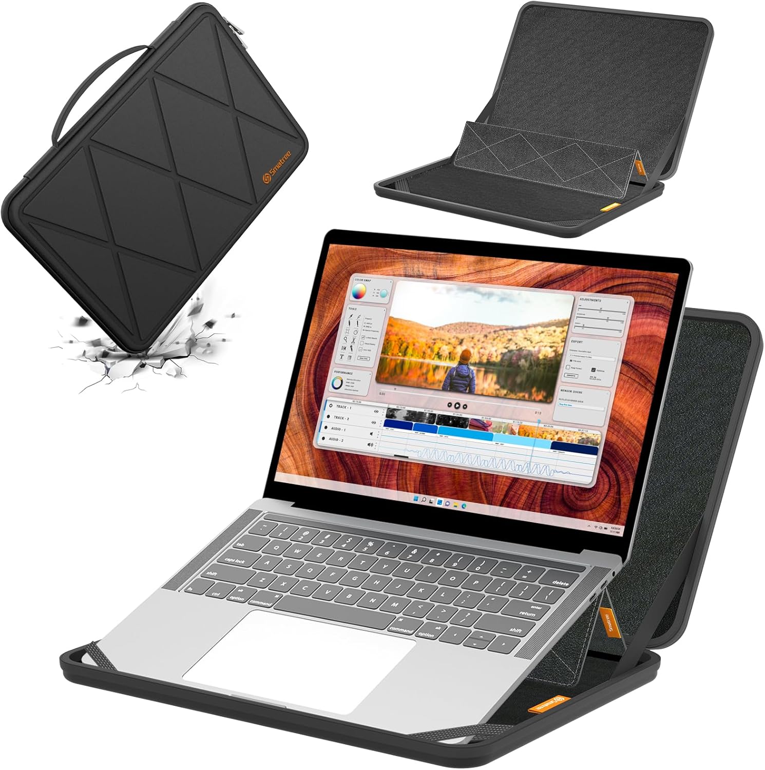 Smatree MS89 Hard EVA Protective Sleeve Case for Dell Laptops