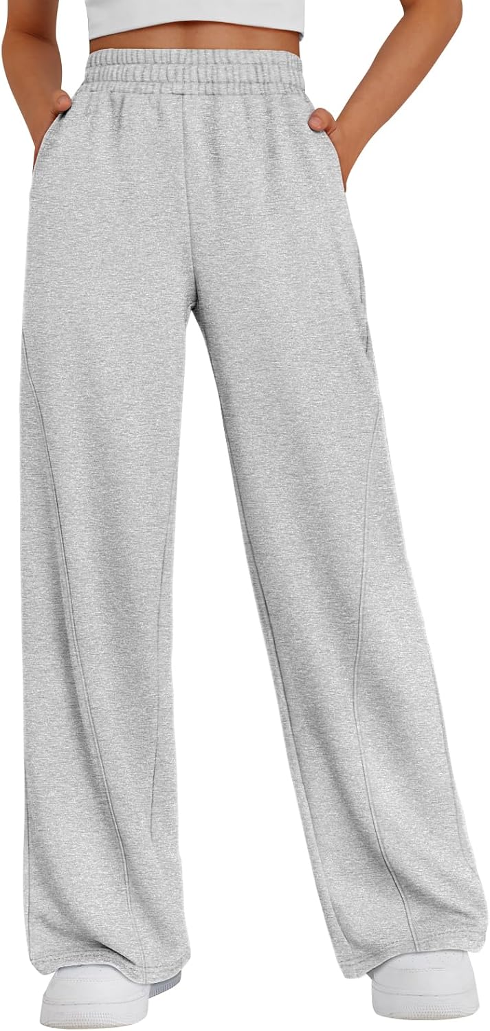 Trendy Queen Women's Wide Leg Sweatpants for Fall Fashion