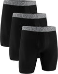 Under Armour Men's Performance Tech Long-Leg Boxer Brief - All-Day 10%
