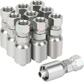 3/8 Hose x 3/8 JIC 37 Degree Female Swivel Hydraulic Hose Crimp