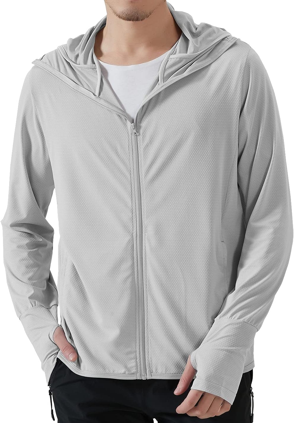 Locachy Men's Sun Protection Hoodie - UPF 50+