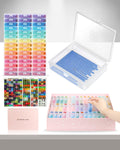 Diamond Painting Storage Containers 45pcs Set - 2-in-1 Trays & Boxes
