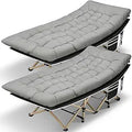 Camping Cot for Adults Folding Cot with Mattress - 600 lb Capacity