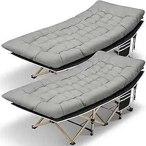 HABUTWAY Camping Cot for Adults with 600lbs Load Capacity