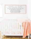 playroom wall decor let them be little sign - framed wooden art