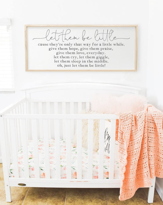 Playroom Wall Decor - Handmade Nursery Wall Art Sign