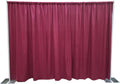 OnlineEEI Premier Portable Backdrop Kit Burgundy - Portable Pipe