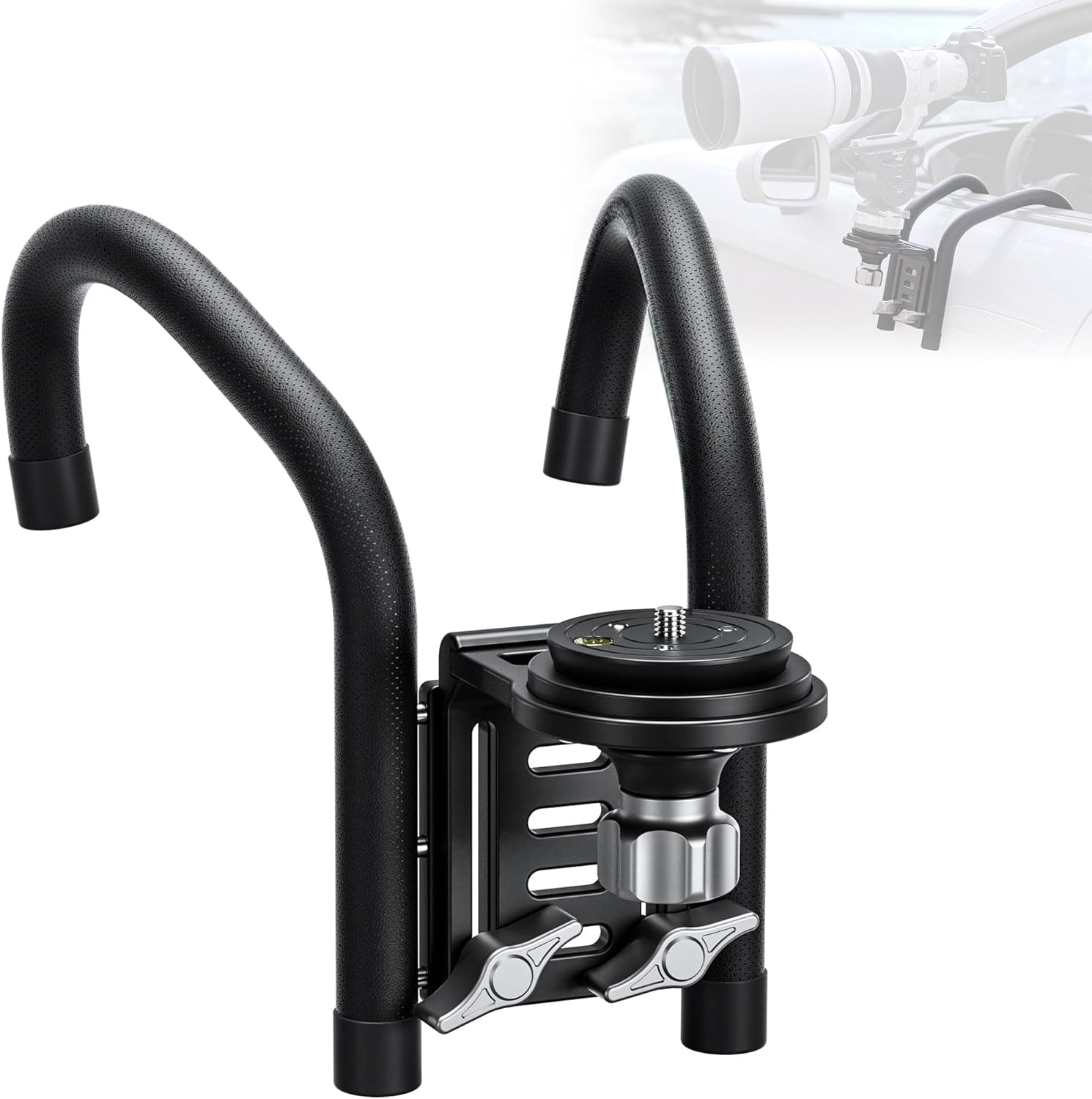 Camera Window Stabilizer with 75mm Bowl Base for Vlogging