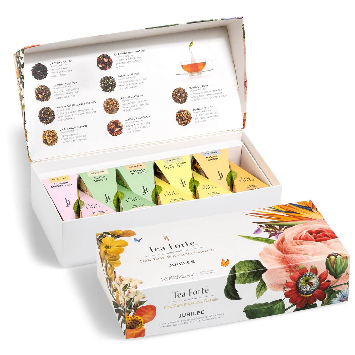 Tea Forte Jubilee Petite Presentation Sampler Gift Box Review