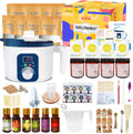Complete Candle Making Kit for Adults with LED Wax Melter - DIY Soy