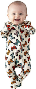 Posh Peanut Convertible Baby Sleepers - Footless Pajamas for Easy you