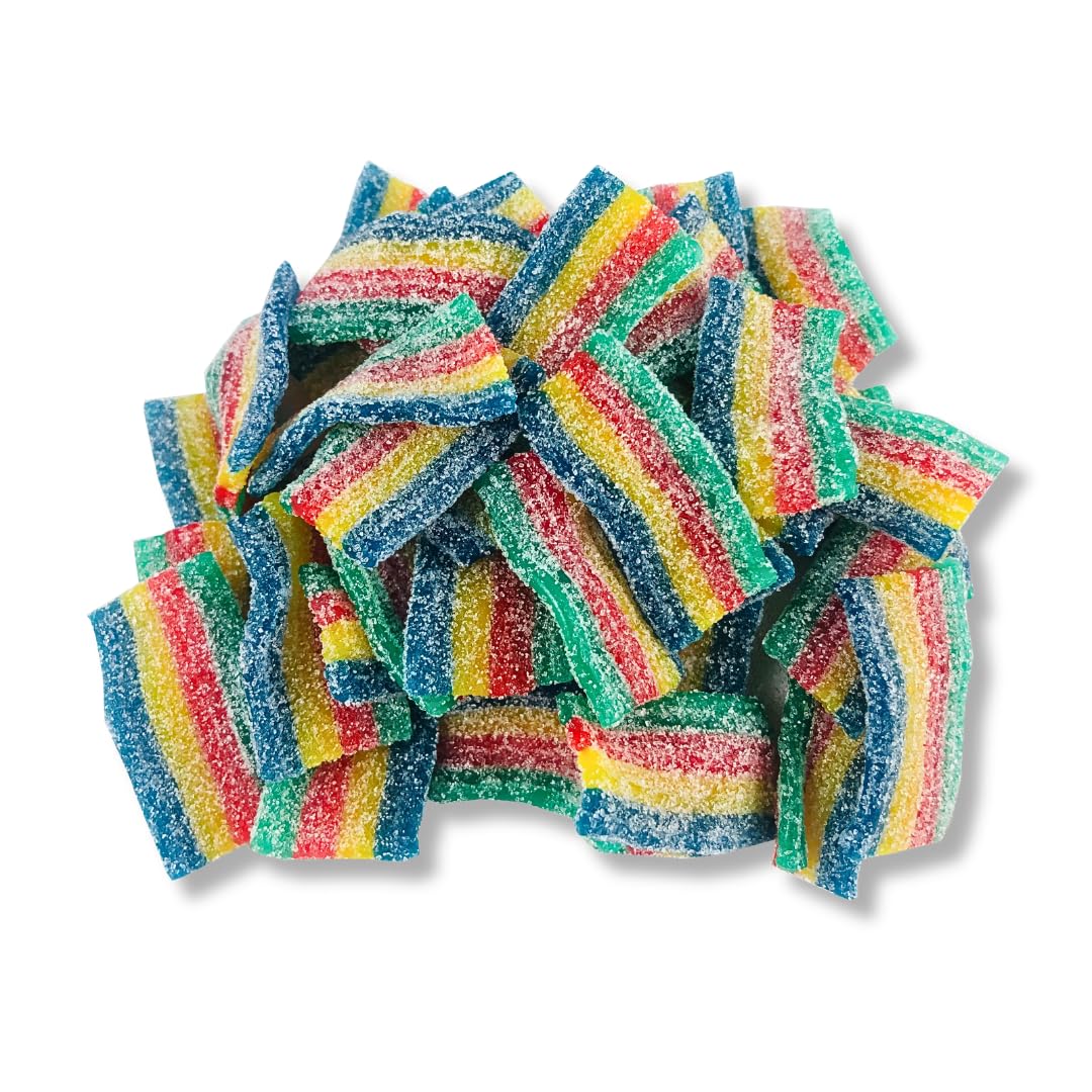 Sour Power SNAX Premium Mini Candy Belts for Sweet Treats
