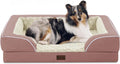Orthopedic Dog Beds Large with Sides - Cooling Memory Foam