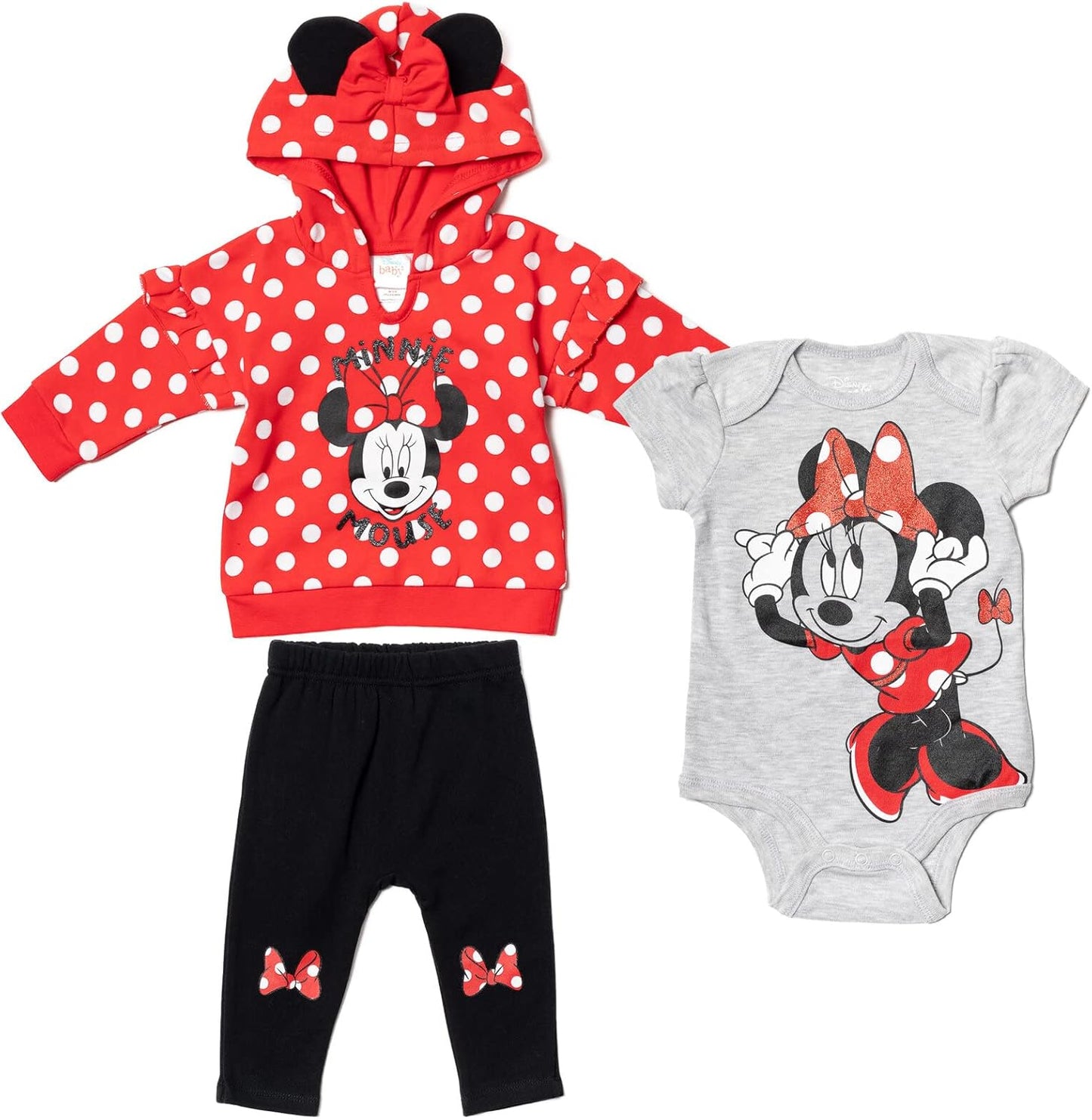 Disney Classics Winnie the Pooh Baby Hoodie Bodysuit Set