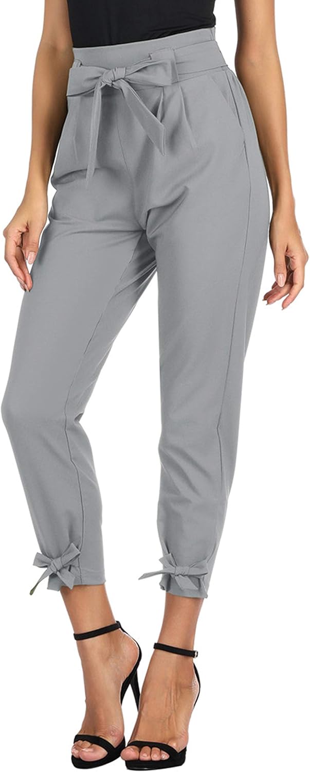 GRACE KARIN Womens Casual High Waist Pencil Pants with Pockets