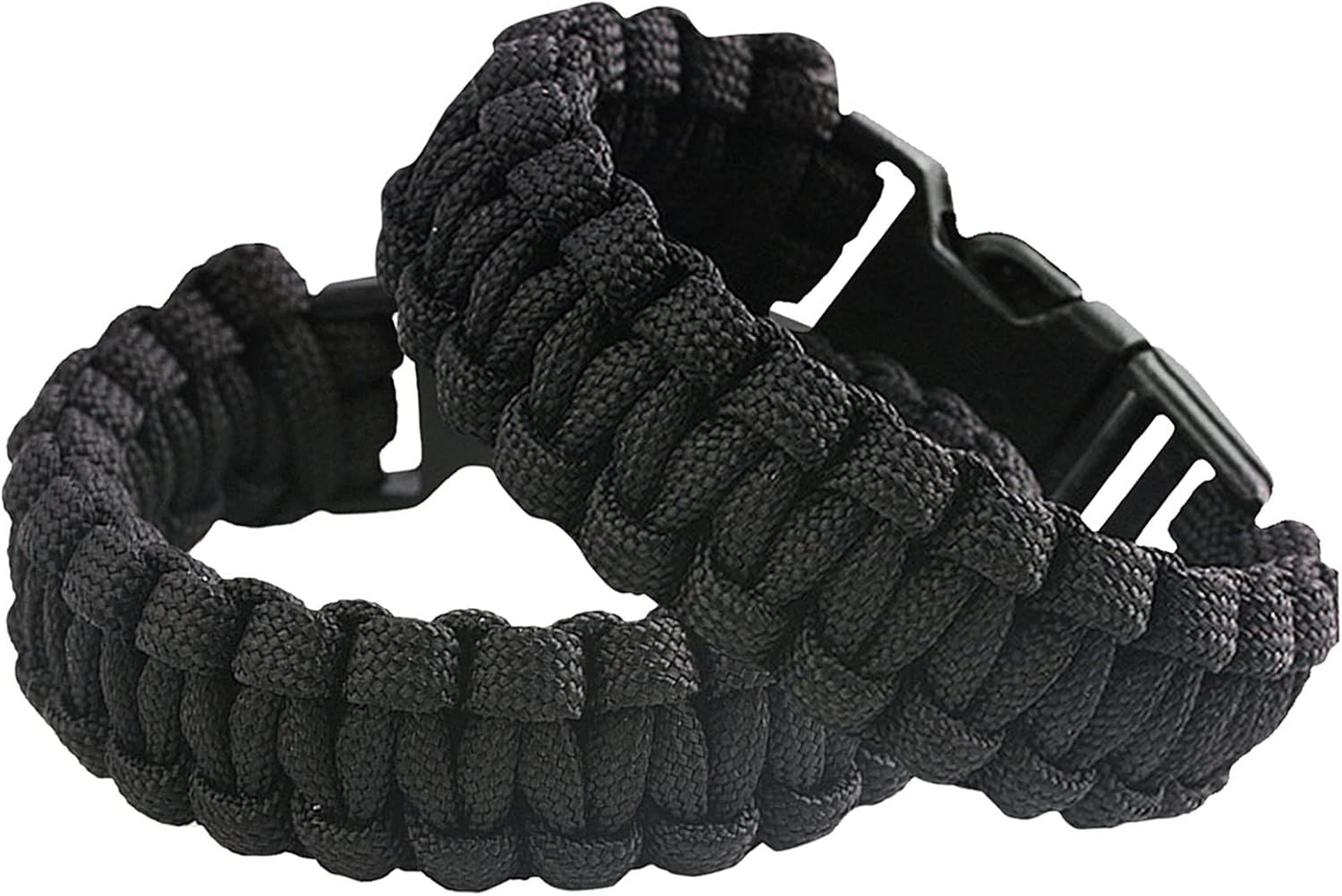 Survival Paracord Bracelet Duo by Sportmusies