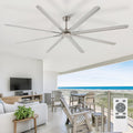 Large Ceiling Fan without Light 100in Industrial Fan - Quiet High