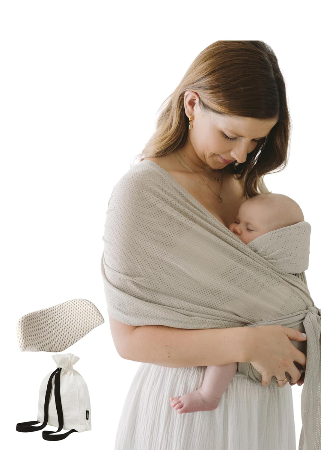 Konny Baby Carrier Flex AirMesh - Adjustable Hands-Free Sling