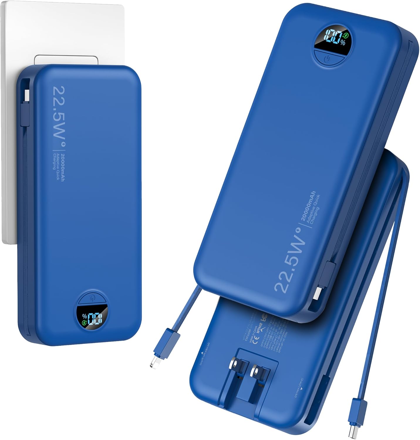 20000mAh Ultra-Portable Charger Power Bank with Fast Charging