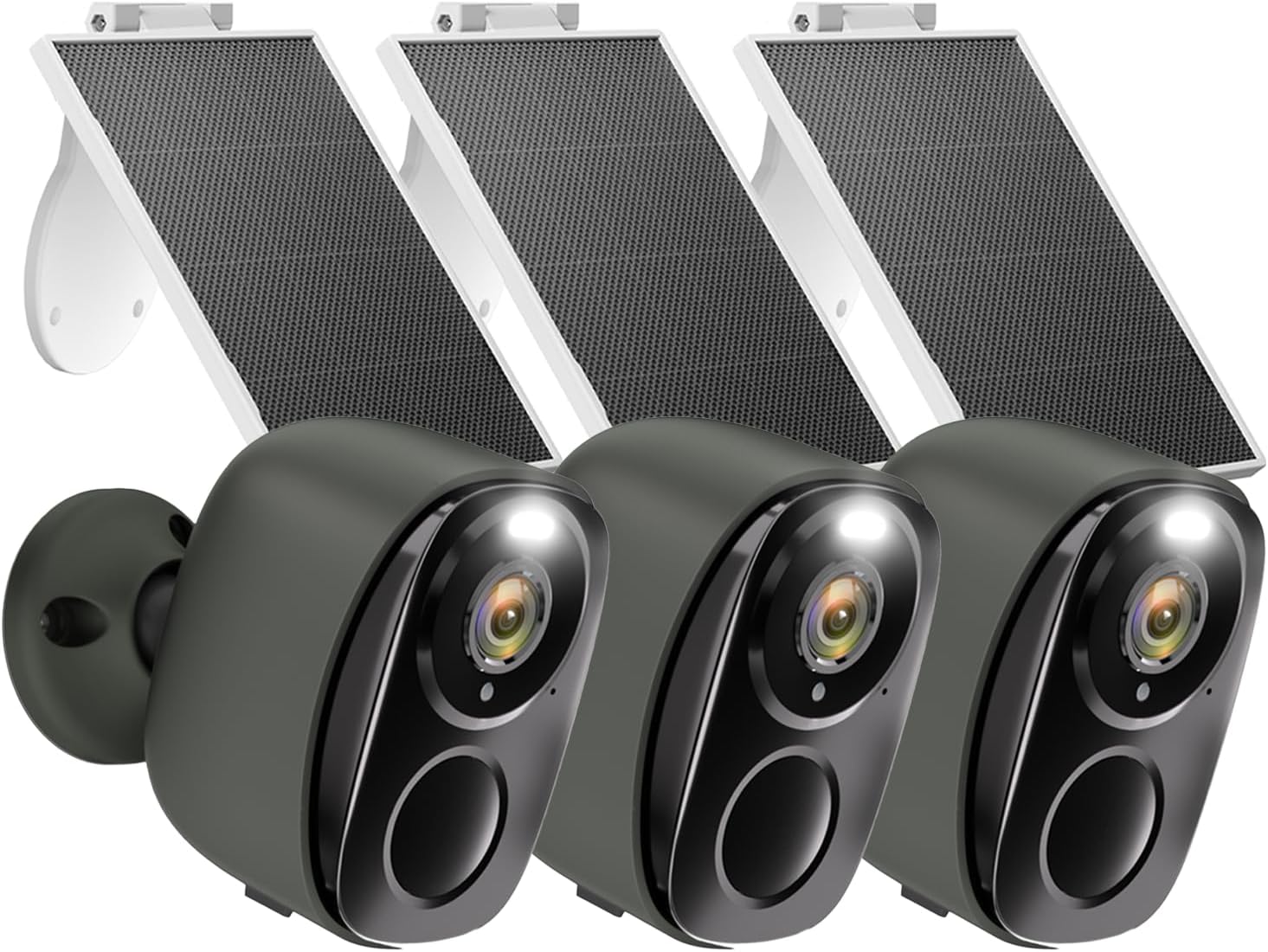 ELECCTV 2K Wireless Security Cam: Color Night Vision & PIR