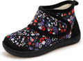 Slipper Boots for Women Wide Warm House Shoes - Adjustable Diabetic