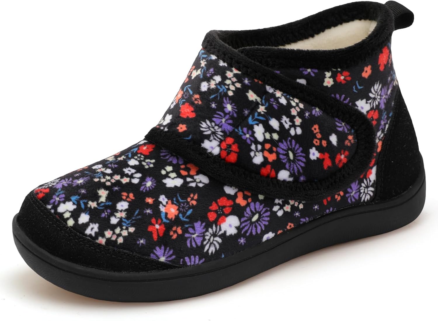 LeIsfIt Slipper Boots for Women: Warm Non-slip House Shoes