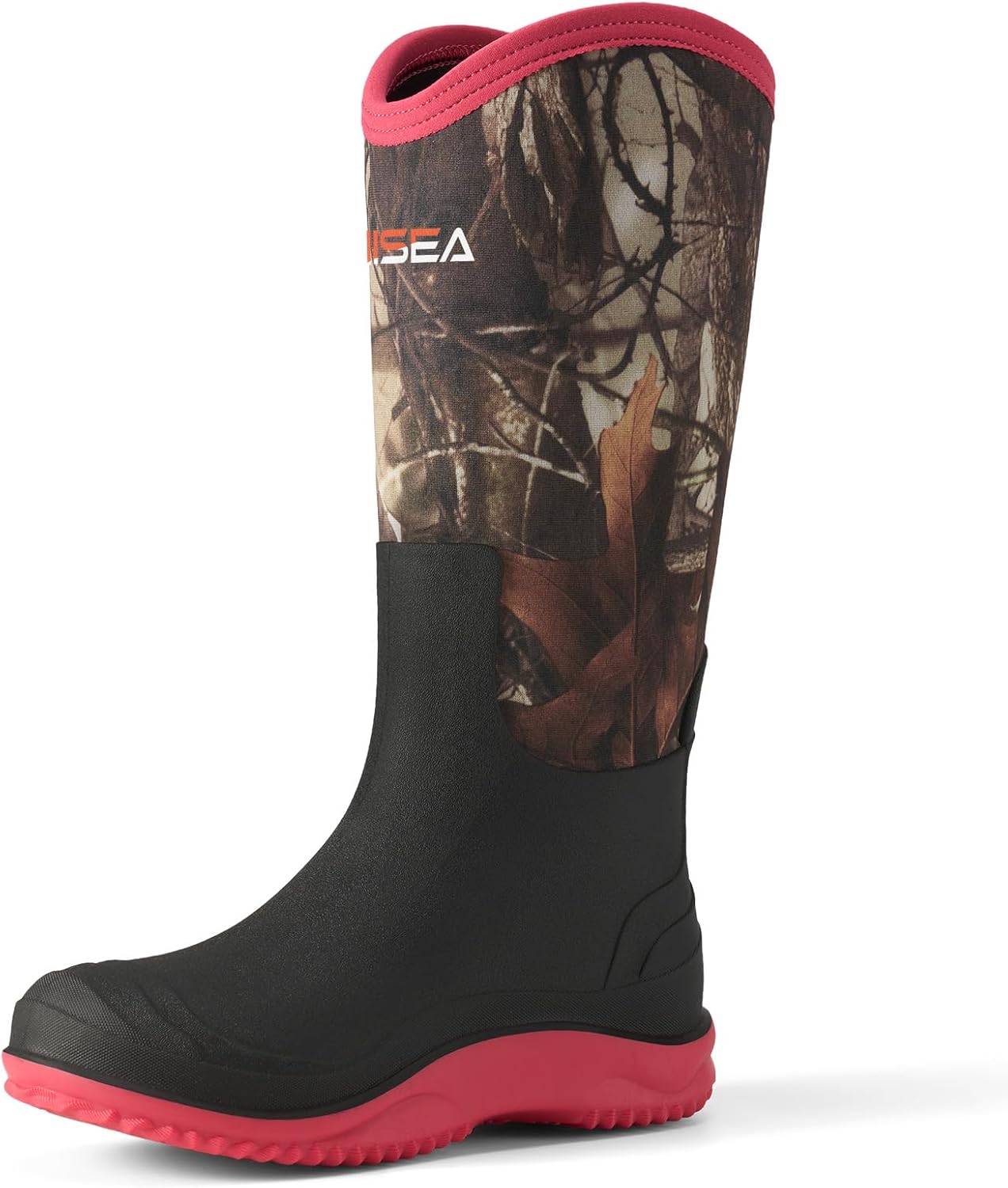 HISEA Women's Waterproof Tall Garden Boots for Outdoor Activities
