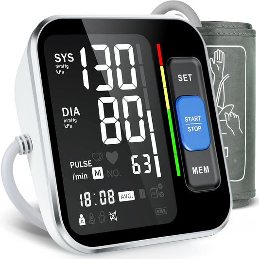 Accurate Home BP Monitor w/ Large Display & Memory - ATUDER