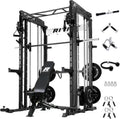 RitFit M1 Smith Machine & Cable Crossover Power Rack - AllinOne Home