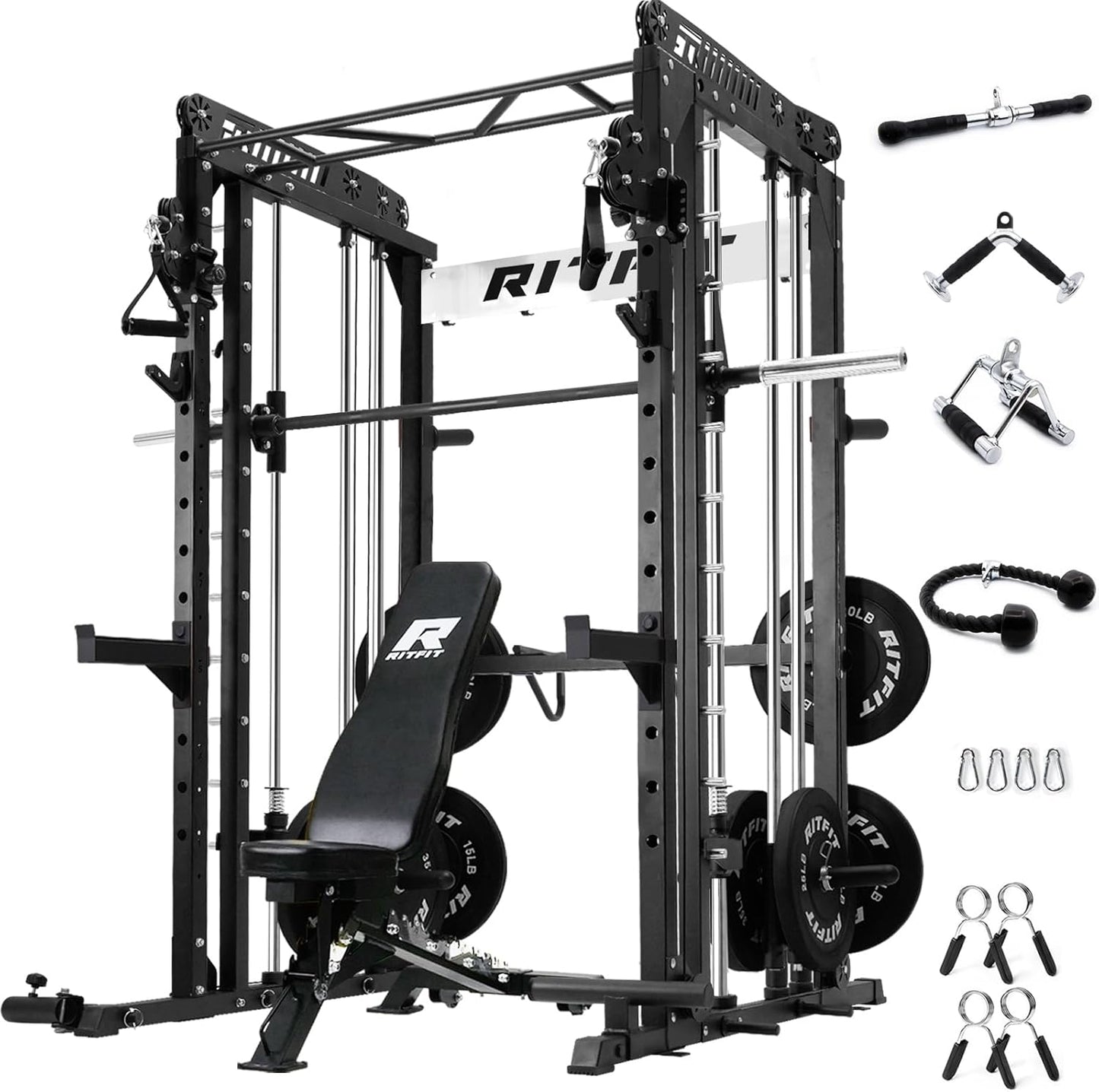 RitFit Ultimate Home Gym Power Cage