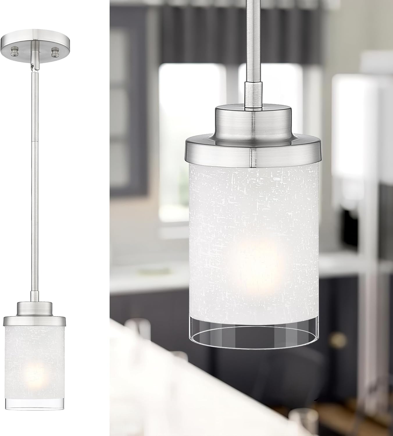 TENGXIN Modern Pendant Light for Kitchen Island and Dining Room