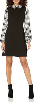 Tommy Hilfiger Women's Peter Pan Collar A Line Dress for Style