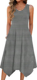 Zeagoo Womens Casual Dress for Summer Beach with Pockets