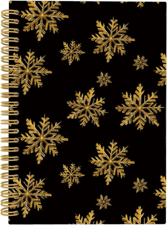 ANIANG Christmas Spiral Notebook - Festive Winter Journal