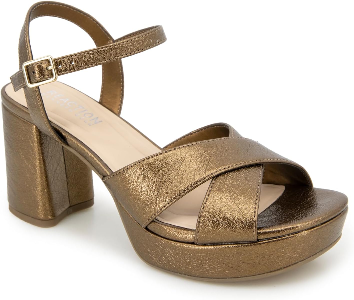 Kenneth Cole REACTION Women's Reeva Platform Heeled Sandal Review
