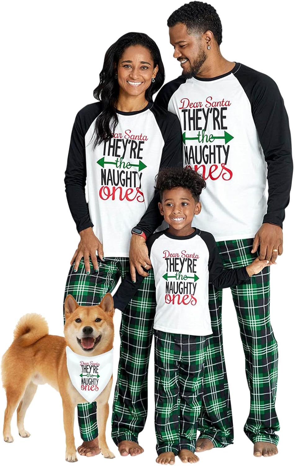 Matching Family Christmas Pajamas Sets with Pockets for All