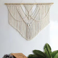 guzhiou large macrame wall hanging - Boho Tapestry for Bedroom