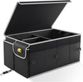 Car Trunk Organizer - 65L Collapsible Trunk Organizer with Lid