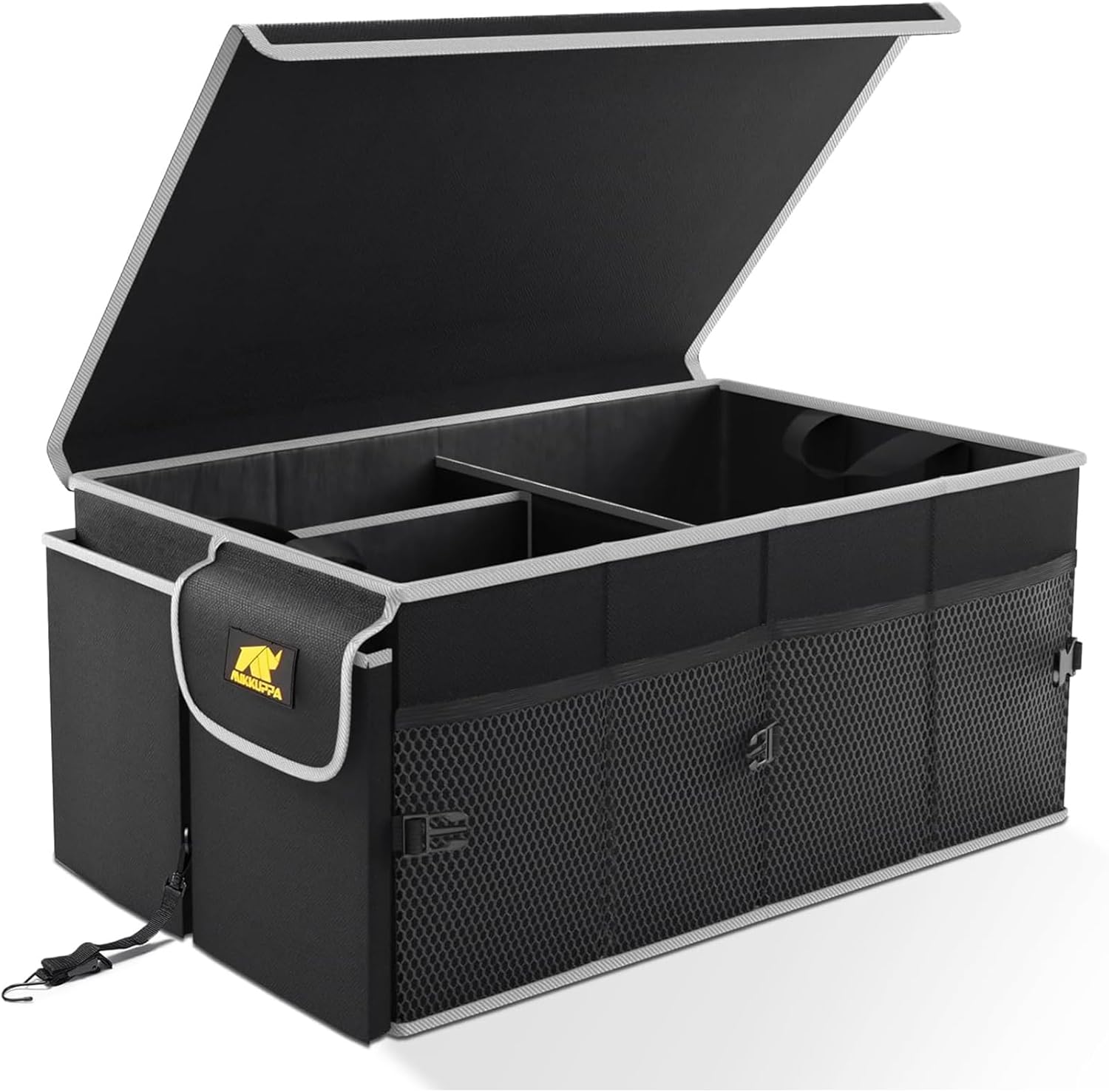 MIKKUPPA 65L Collapsible Car Trunk Organizer - Secure Storage Solution