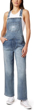 WallFlower Women's Overalls Juniors - Flattering, Comfortable Fit fun