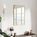 20x30 Rectangle Full Length Wall Mounted Mirror - Slim Gold Frame