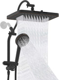 Hibbent 13ft Shower Head Combo - High Pressure Rainfall & Handheld