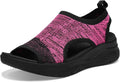 Women Walking Sandals with Arch Support - Orthotic Non-slip Sport