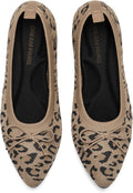 DREAM PAIRS Women's Ballet Knit Flats - Foldable Comfort for Everyday