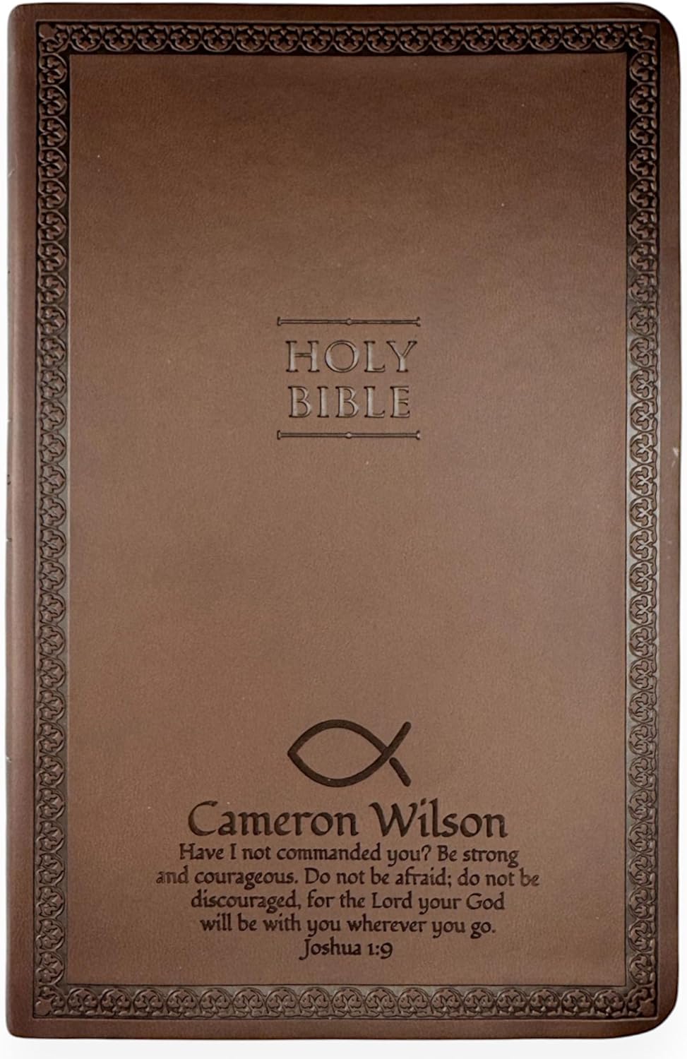 Personalized NIV Thinline Holy Bible with Custom Name Gift