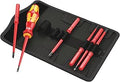 Wera KK VDE 60i/7 Insulated Interchangeable Blade Pouch Set - Safe