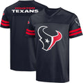 FOCO NFL Men's Officially Licensed Primary Logo Game Day V-Neck Top On